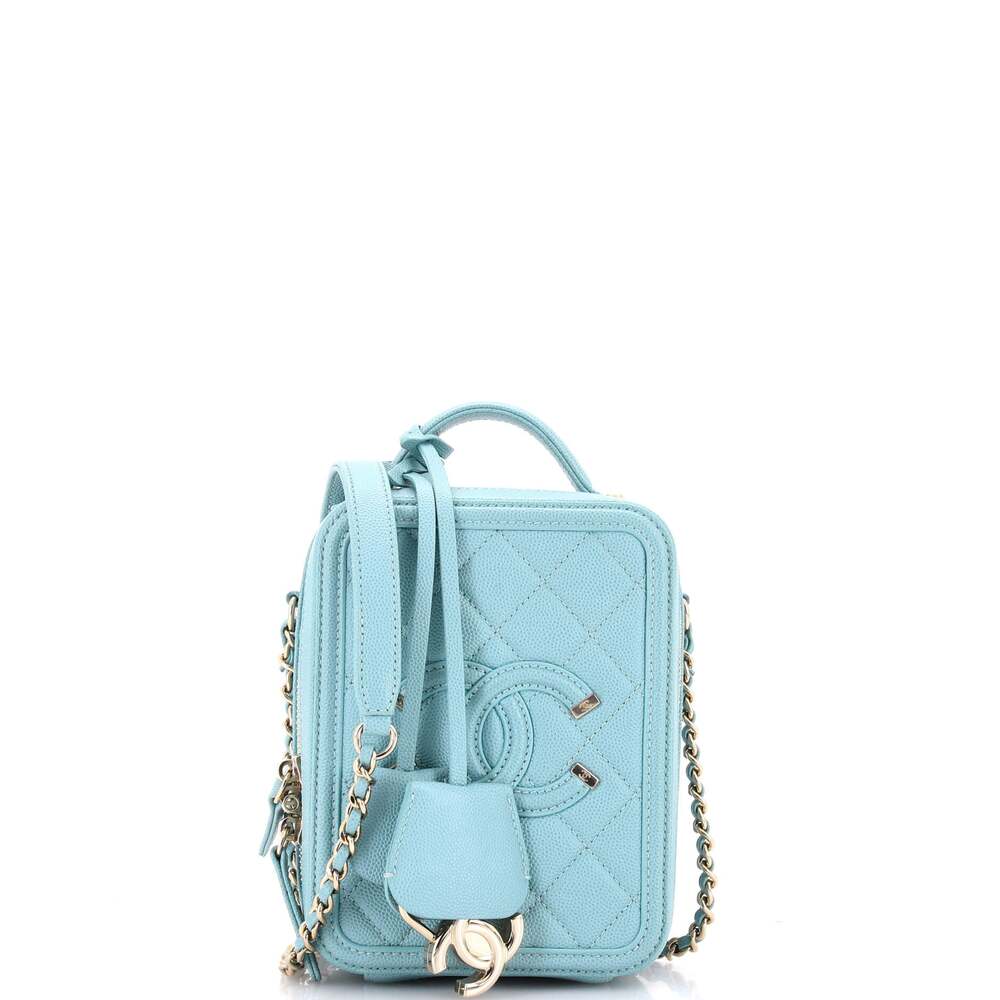 Chanel Filigree Vertical Vanity Case #241246C41B